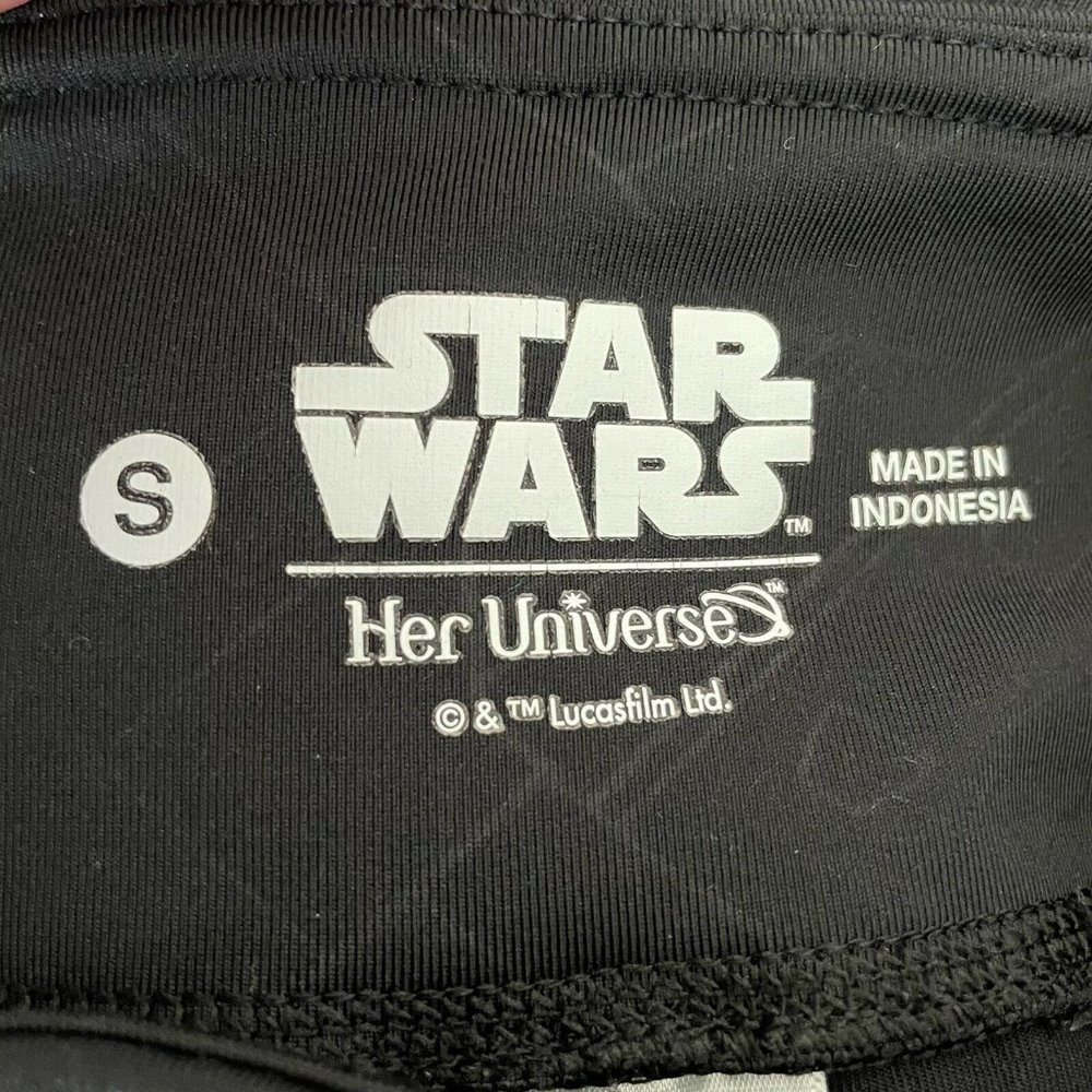 Star Wars Her Universe Use The Force Black Leggings XS - Picture 4 of 4
